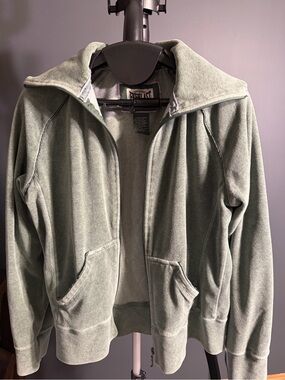 Everlast Olive Green Women's Zip-Up Hoodie